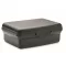 Caserola pentru pranz, 800 ml, 2401E15489, Everestus, 17x12x6 cm, Polipropilena, Negru