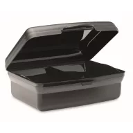   Caserola pentru pranz, 800 ml, 2401E15489, Everestus, 17x12x6 cm, Polipropilena, Negru