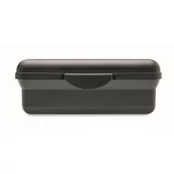   Caserola pentru pranz, 800 ml, 2401E15489, Everestus, 17x12x6 cm, Polipropilena, Negru