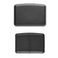   Caserola pentru pranz, 800 ml, 2401E15489, Everestus, 17x12x6 cm, Polipropilena, Negru