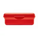 Caserola pentru pranz, 800 ml, 2401E15491, Everestus, 17x12x6 cm, Polipropilena, Rosu