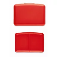   Caserola pentru pranz, 800 ml, 2401E15491, Everestus, 17x12x6 cm, Polipropilena, Rosu