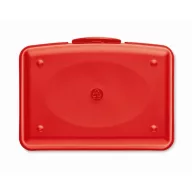   Caserola pentru pranz, 800 ml, 2401E15491, Everestus, 17x12x6 cm, Polipropilena, Rosu