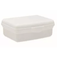   Caserola pentru pranz, 800 ml, 2401E15493, Everestus, 17x12x6 cm, Polipropilena, Alb