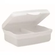   Caserola pentru pranz, 800 ml, 2401E15493, Everestus, 17x12x6 cm, Polipropilena, Alb