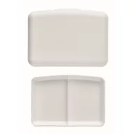   Caserola pentru pranz, 800 ml, 2401E15493, Everestus, 17x12x6 cm, Polipropilena, Alb