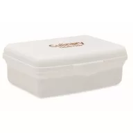   Caserola pentru pranz, 800 ml, 2401E15493, Everestus, 17x12x6 cm, Polipropilena, Alb