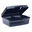 Caserola pentru pranz, 800 ml, 2401E15487, Everestus, 17x12x6 cm, Polipropilena, Albastru inchis