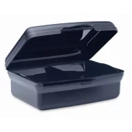   Caserola pentru pranz, 800 ml, 2401E15487, Everestus, 17x12x6 cm, Polipropilena, Albastru inchis