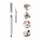 Pix cu kit de curatare pentru casti, 2401E15908, Everestus, Ø1.2x14.3 cm, ABS, Alb