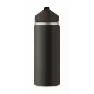   Sticla termoizolanta 500 ml, 2401E15932, Everestus, 9x21 cm, Otel, Negru