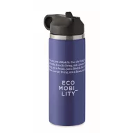  Termos 500 ml, 2401E15934, Everestus, 9x21 cm, Otel, Albastru