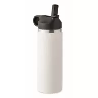   Sticla termoizolanta 500 ml, 2401E15949, Everestus, 9x21 cm, Otel, Alb