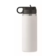   Sticla termoizolanta 500 ml, 2401E15949, Everestus, 9x21 cm, Otel, Alb