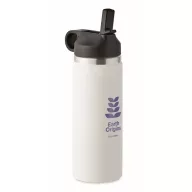   Sticla termoizolanta 500 ml, 2401E15949, Everestus, 9x21 cm, Otel, Alb