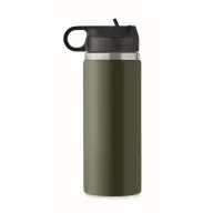   Termos 500 ml, 2401E15948, Everestus, 9x21 cm, Otel, Verde inchis
