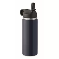   Termos 500 ml, 2401E15930, Everestus, 9x21 cm, Otel, Albastru inchis