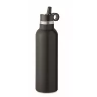   Sticla termoizolanta 700 ml, 2401E15952, Everestus, Ø7x26.5 cm, Otel, Negru