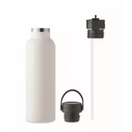   Sticla termoizolanta 700 ml, 2401E15956, Everestus, Ø7x26.5 cm, Otel, Alb