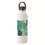   Sticla termoizolanta 700 ml, 2401E15956, Everestus, Ø7x26.5 cm, Otel, Alb