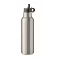   Sticla termoizolanta 700 ml, 2401E15954, Everestus, Ø7x26.5 cm, Otel, Argintiu mat