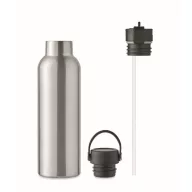   Sticla termoizolanta 700 ml, 2401E15954, Everestus, Ø7x26.5 cm, Otel, Argintiu mat