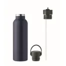 Sticla termoizolanta 700 ml, 2401E15951, Everestus, Ø7x26.5 cm, Otel, Albastru inchis