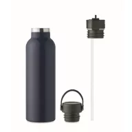  Sticla termoizolanta 700 ml, 2401E15951, Everestus, Ø7x26.5 cm, Otel, Albastru inchis