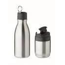 Sticla termoizolanta 500 ml, 2401E15927, Everestus, Ø7.5x31.5 cm, Otel, Argintiu mat