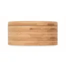 Set sare si piper cu lingura, 2401E15496, Everestus, Ø11.5x5 cm, Bambus, Natur