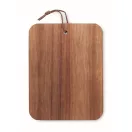 Tocator alimente 2401E16065, Everestus, 19.5x15x0.9 cm, Lemn, Natur