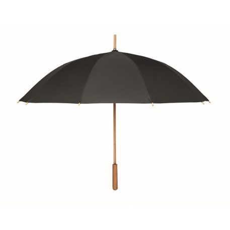 Umbrela lunga rezistenta la vant, 2401E16072, Everestus, Ø104x89 cm, rPET, Negru