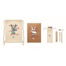 Set de desen pentru copii, 2401E15909, Everestus, 35x26 cm, Bumbac, Bej