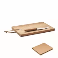   Set pentru branzeturi, 2401E15916, Everestus, 29x26x2 cm, Lemn, Natur