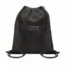 Saculet cu snur, 2401E15773, Everestus, 40x48 cm, rPET, Negru