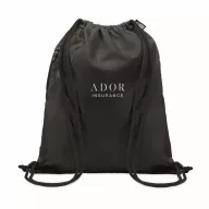   Saculet cu snur, 2401E15773, Everestus, 40x48 cm, rPET, Negru