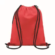   Saculet cu snur, Everestus, 2601E14297, 40x48 cm, Poliester, Rosu