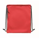 Saculet cu snur, Everestus, 2601E14297, 40x48 cm, Poliester, Rosu