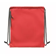   Saculet cu snur, Everestus, 2601E14297, 40x48 cm, Poliester, Rosu