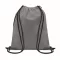 Saculet cu snur, Everestus, 2601E14295, 40x48 cm, Poliester, Gri