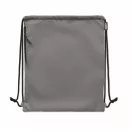 Saculet cu snur, Everestus, 2601E14295, 40x48 cm, Poliester, Gri
