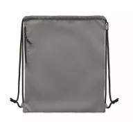   Saculet cu snur, Everestus, 2601E14295, 40x48 cm, Poliester, Gri