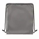 Saculet cu snur, Everestus, 2601E14295, 40x48 cm, Poliester, Gri