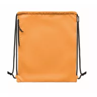   Saculet cu snur, Everestus, 2601E14296, 40x48 cm, Poliester, Portocaliu