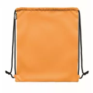   Saculet cu snur, Everestus, 2601E14296, 40x48 cm, Poliester, Portocaliu