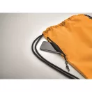 Saculet cu snur, Everestus, 2601E14296, 40x48 cm, Poliester, Portocaliu