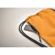   Saculet cu snur, Everestus, 2601E14296, 40x48 cm, Poliester, Portocaliu