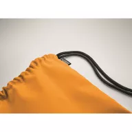   Saculet cu snur, Everestus, 2601E14296, 40x48 cm, Poliester, Portocaliu