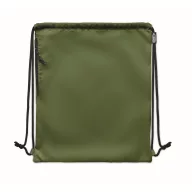   Saculet cu snur, Everestus, 2601E14298, 40x48 cm, Poliester, Verde militar