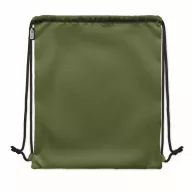   Saculet cu snur, Everestus, 2601E14298, 40x48 cm, Poliester, Verde militar